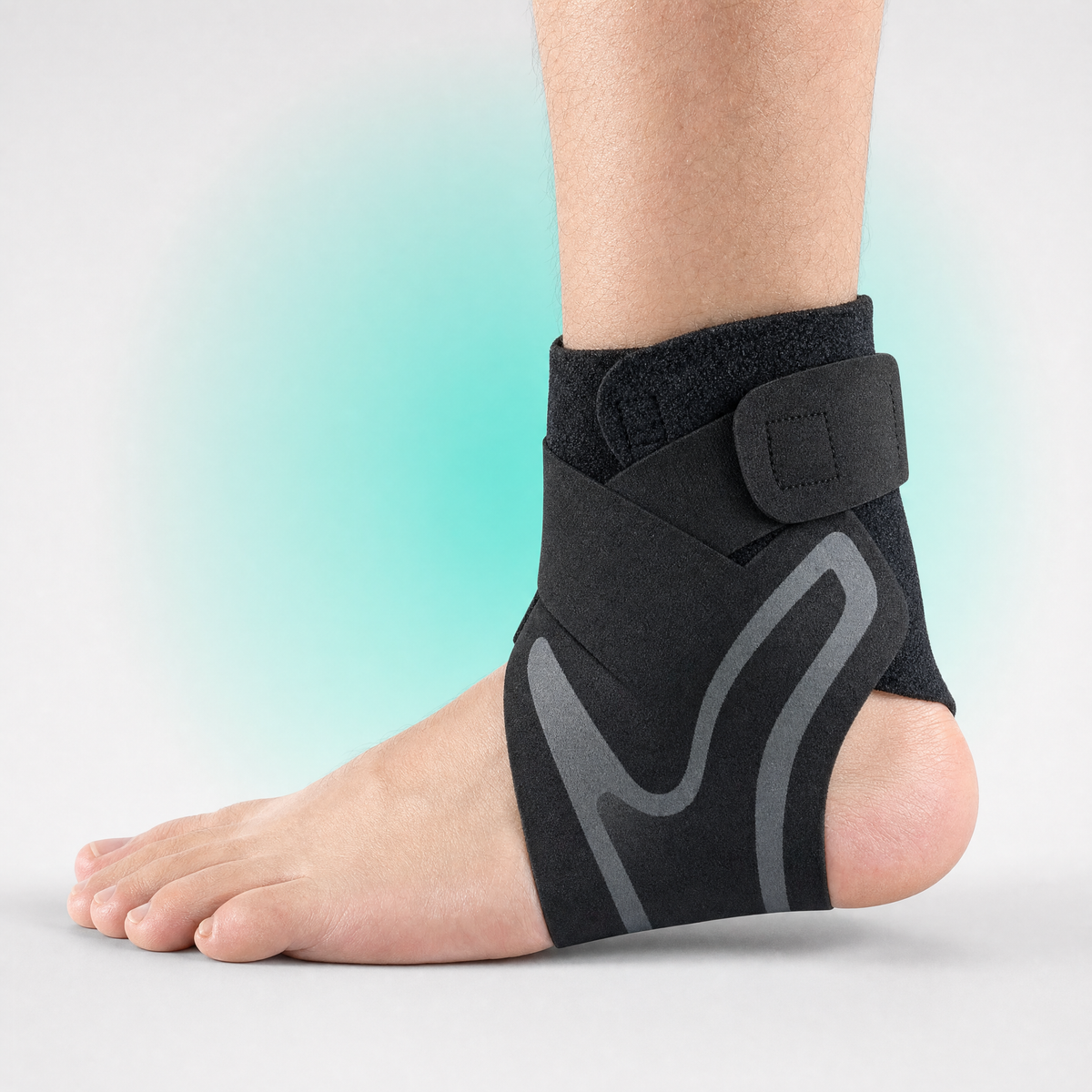 Open heel.